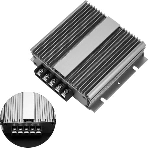 Artudatech DC-DC 12V Step Up to 28V 20A Car Power Supply Converter Regulator Chargeable