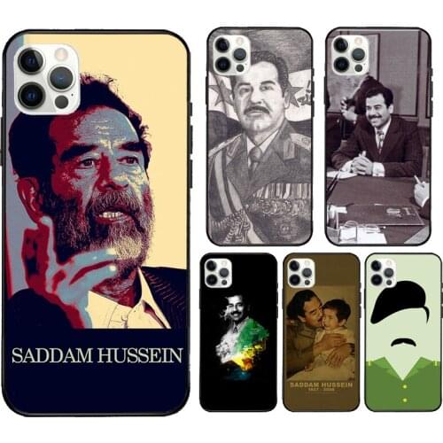 Saddam Hussein Phone Case For iPhone 11 Pro Max 12 mini 6S 7 8 Plus X XS Max SE 2020 XR Cover Coque