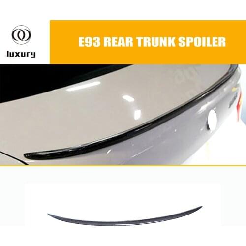 E93 Convertible Carbon Fiber Rear Lip Wing Spoiler for BMW E93 320 325 328 330 335 M3 2005 2006 2007 2008 2009 2010 2011