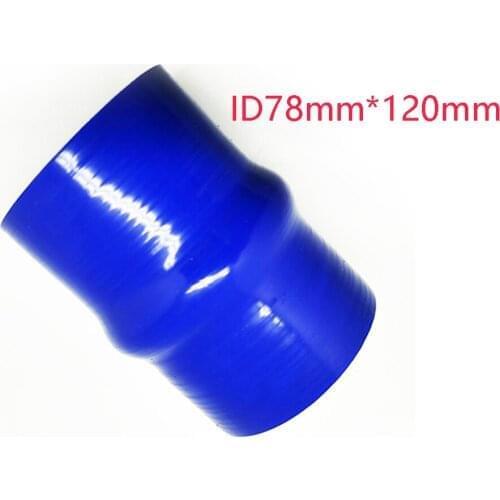 Hump Straight Silicone Hose 4 Ply Intercooler Coupler Tube Pipe 78mm