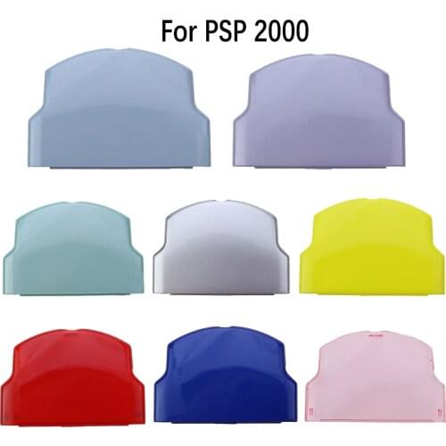 JCD 2PCS Battery Back Cover Case for Sony PSP 2000 Gamepad Replacement Protective Cover Protection Parts