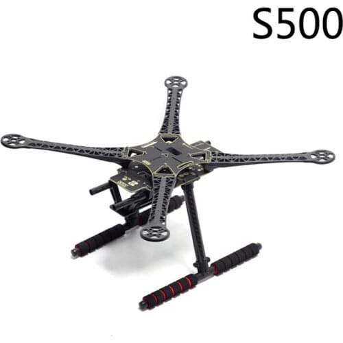 S500 500mm PCB Multi-Rotor Air Frame Kit W/ Landing Gear or Retractable Skid for FPV Quadcopter SK500 Updated