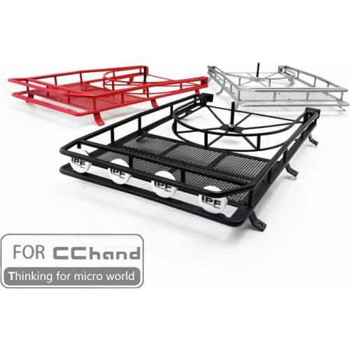 Metal roof rack for AXIAL CC hand SCX10 90046/90047 cherokee RC car toy