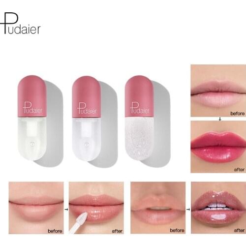 4.5ml Lip Plumper Lipstick set Volumising Moisturizing Lip Repairing Reduce gloss Lip Fine Line Brighten Natural Makeup