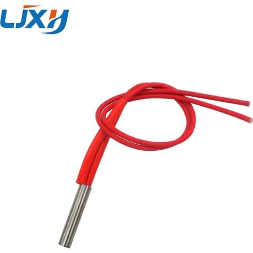 LJXH 10pcs/lot Cartridge Heaters Mould Heating Element 6x30mm/0.236x1.18"Tube Size AC110V/220V/380V Power 50W/60W/70W