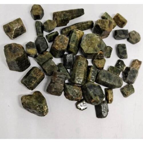 Natural blue Corundum Ruby Crystal Rough Mineral Specimen