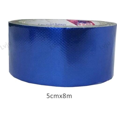 Lvju Repair Tape Tarpaulin Kit Patch Stickers Portable Strong Fiber Seal Repair Tape Self Fix Adhesive Duct Tape