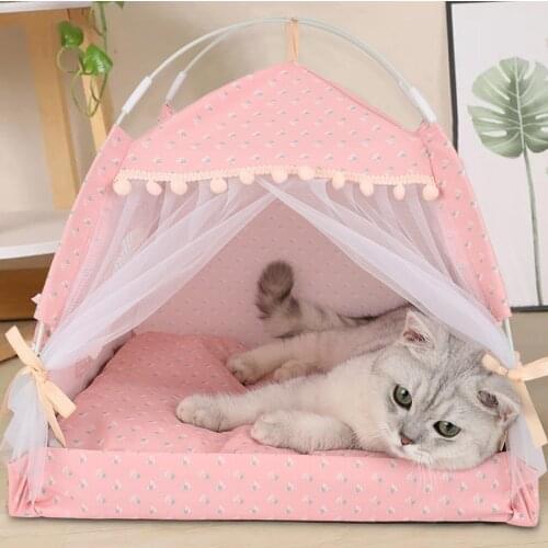 Pet Supplies Cats and Dogs Suitable for Semi-enclosed House Mat Mat Foldable Outdoor Tent Four Seasons General
