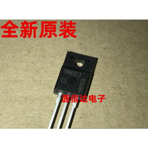 5PCS Real picture shooting of newly imported SPA 11 N 65 C 3 11 N 65 C 3 11 A 650 V TO-220 F MOS tube