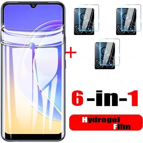 Screen Protector for Vivo V21e Hydrogel Soft Film for Vivo V 21e 21 E Protective Glass Camera Lens Tempered Glass Film on Vivo