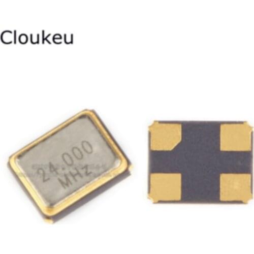 3225 24MHz 20ppm 20pF SMT Passive Sealing clock Crystal oscillator (3.2*2.5mm)