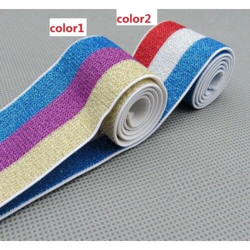 4meters elastic with 3 colors silk pants underwear dress skirt elastic belt craft accessories 4cm width high quality