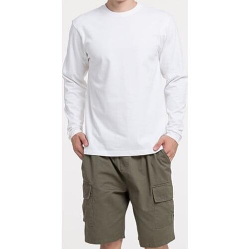 Winter Long Sleeve T-Shirts Men Cotton Solid Basic Summer Tees Women Autumn Male Female Tshirt Slim Plain Tee Shirt Children Top