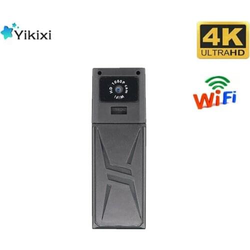 Hot selling 4K DIY Mini WiFi Camera portable ip P2P wireless network video recorder for remote viewing Support Hidden TF Card