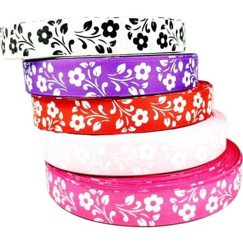 HL 1" 5 meters/lot Colors Grosgrain Ribbons Apparel Sewing Accessories DIY Gift Box Packing Wedding Party Decorative