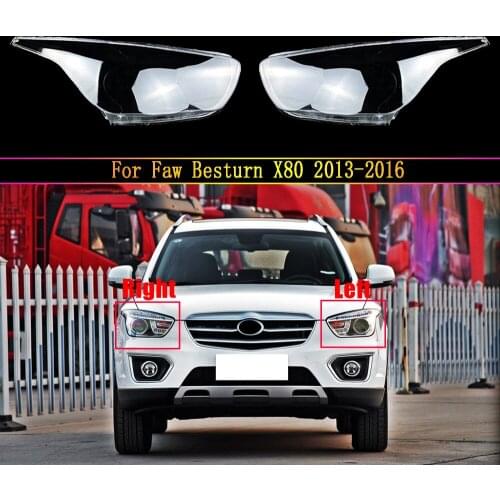 Headlights Cover Headlight Lampshadep Headlamp Shell Replace Original Lampshade For Faw Besturn X80 2013 2014 2015 2016