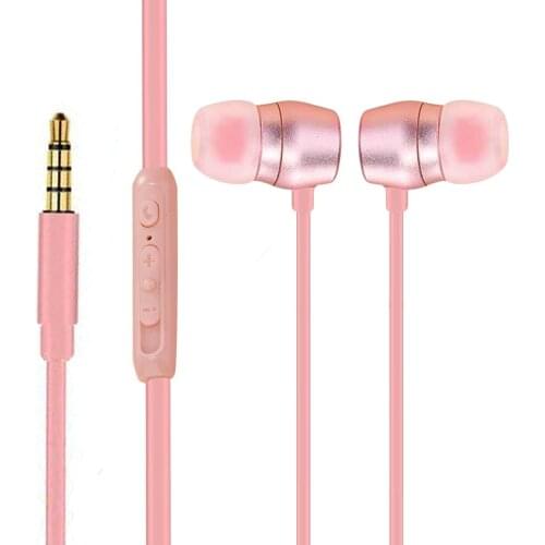 100pcs In-Ear Wired Earphone Headset Control computer Smartphone With Mic for Android Phone iPh MP3 MP4