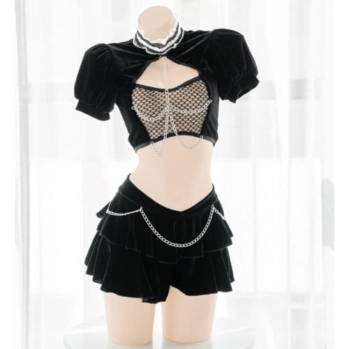 New Chees Skirt Exotic Costumes Sex Miniskirt Outfit Women Sexy Cosplay Lingerie Student Uniform Set Schoolgirl Costume