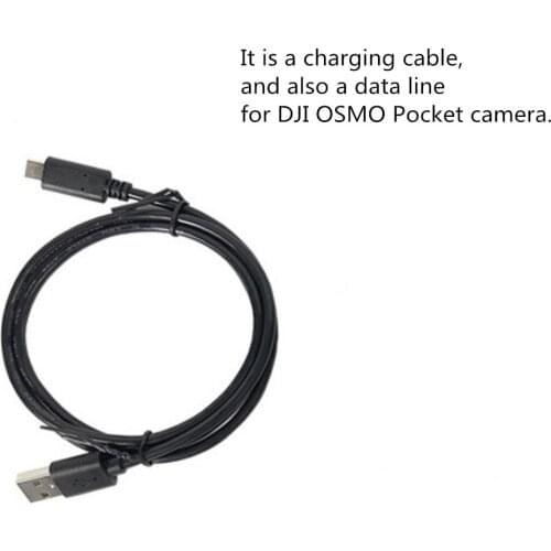 OSMO Pocket Power Cable Accessories Charging Cable Date Line Compatible with DJI Osmo Pocket