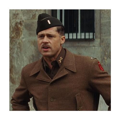 Jacket Inglourious Basterds Brad Pitt Jackets Movie Costume