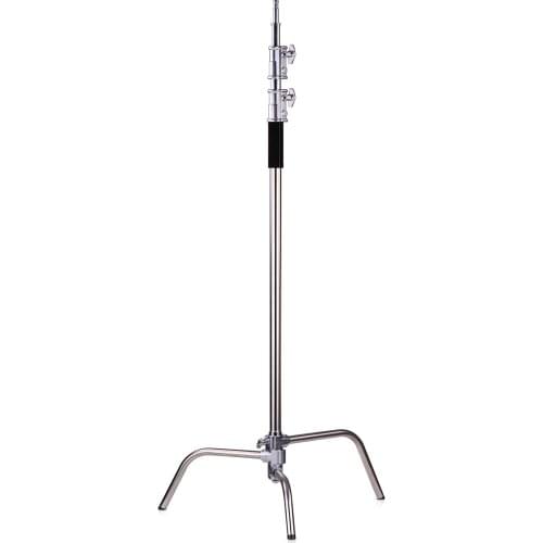 Professional Photography Light Stand Aluminum Alloy C-Stand with Boom Arm Folding Legs 20kg/44lbs Load Capacity 330cm/10.8ft