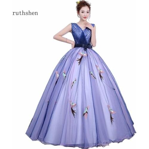 V-neck Women Dresses Ruthshen China