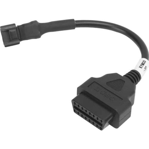 Brake warner Motorcycle Alarm OBD2 Diagnostic Cable Good‑Conductivity Motorcycle Accessories Replacement for KYMCO 3Pin