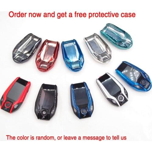 Smart LCD remote controller for BMW, VW, AUDI, TOYOTA, HONDA, NISSAN,Hyundai, with Passive keyless entry comfortable access