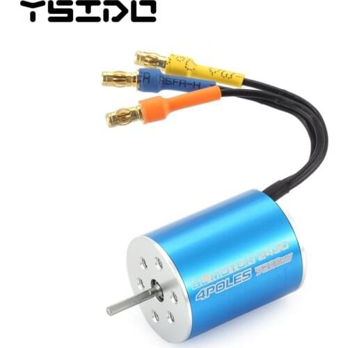 Waterproof 2430 2435 2440 2445 5800KV 7200KV 9200KV 4500KV 4000KV Brushless Motor for 1/16 1/18 RC Truck Off-road Car