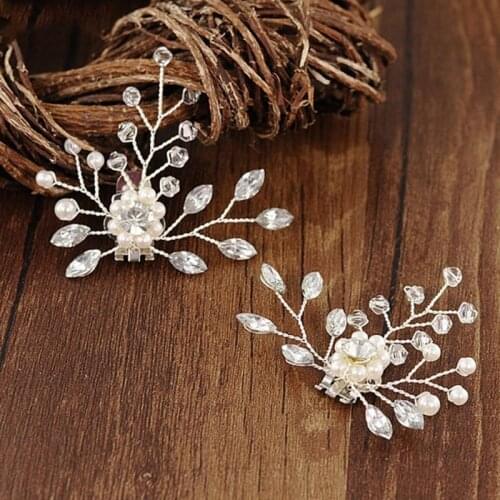 Shoe Clip Rhinestone Pearl DIY Shoes Women Lady Elegant High Heel Sandal Decoration Ornaments Clothing Jewelry Charms Floral