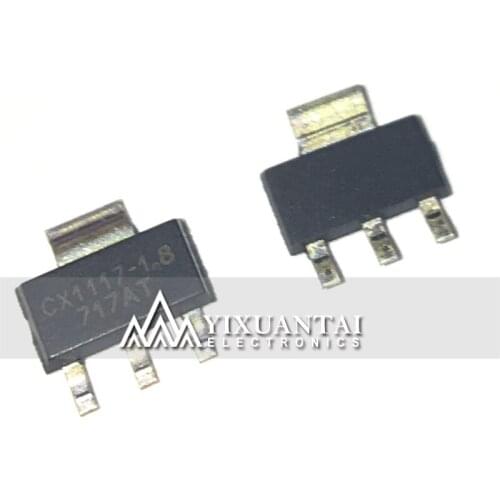 10pcs/lot Free shipping 100% original CX1117-1.8 CX1117-ADJ CZT2000 CZT2222A SOT223