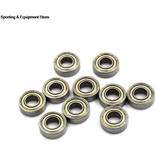 10pcs/lot New F698-2RS Carbon Steel Bearings 8x19x6 mm Miniature 698RS Ball Bearings High Quality 698 Z ZZ Bearings