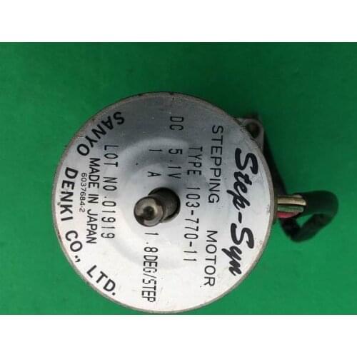 103-770-11 stepper motor , used one, 85% appearance new , good working , free shipping