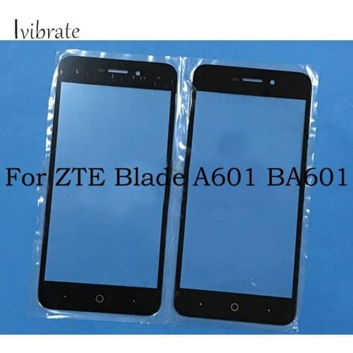 2PCS A+Quality For ZTE Blade A601 A 601 Touch Screen BA601 B A601 Digitizer TouchScreen Glass panel Without Flex Cable