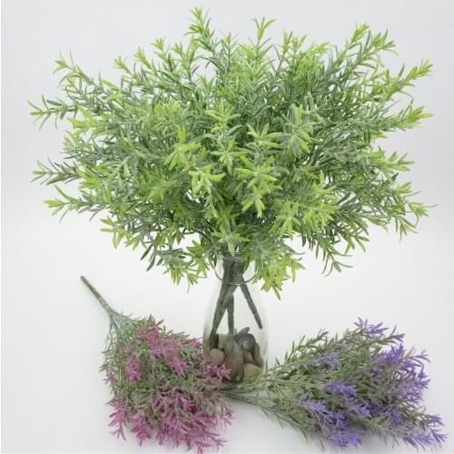 40cm Lifelike Plastic Artificial Flower Artificial Plant Branches Premium Plastic Faux Plant Stem Wedding Festival Decoration