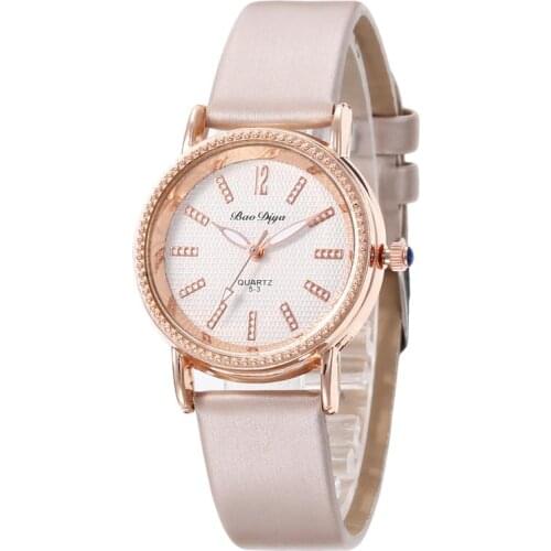 Fashion Casual Women Watches Gold Female Leather Clock 2020 Simple Quartz Watch Ladies Wristwatches Zegarek Damski Gifts Hour