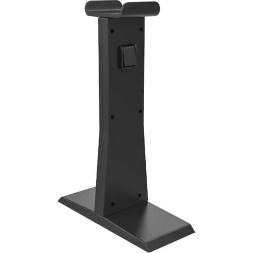 JYS P5106 Headset Stand Earphones ABS Holder Headphone Bracket Flexible Base for PS5 Logitech RZ ASUS ROG