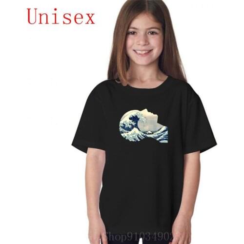 Blue Wave Hokusai Great Wave in My Head Summer Newest Designer Product Especial for Kids Boys T shirt kids clothes girls