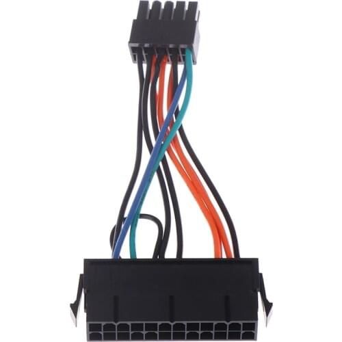 Hot sale 24-Pin Female to 10-Pin Male Adapter Power Supply Cable Cord for Lenovo 10PIN Motherboard 10cm