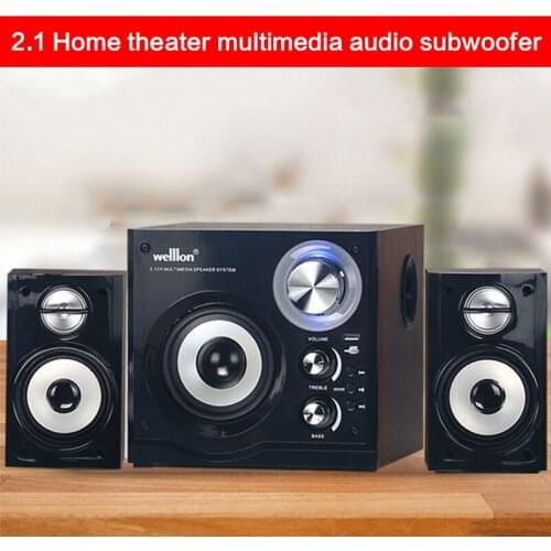 Home High-power 2.1 Speakers HiFi Computer Speakers Multimedia Audio Fever Subwoofer Home Theater Bluetooth Combination Audio