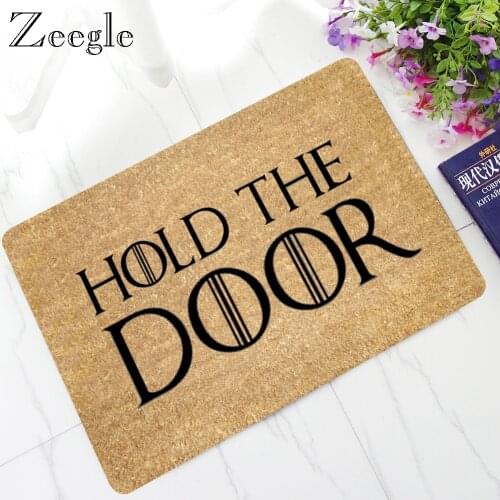 Door Mat Entrance Mat Welcome Doormats Funny Entrance Floor Mat Non-slip Doormat Waterproof Rubber Front Door Carpet Rugs