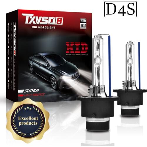 TXVSO8 12V D4S Xenon Bulbs 35W/55W 9000LM Auto Headlamps 4300K 5000K 6000K 8000K 10000K 12000K Super Bright Car HID Headlights