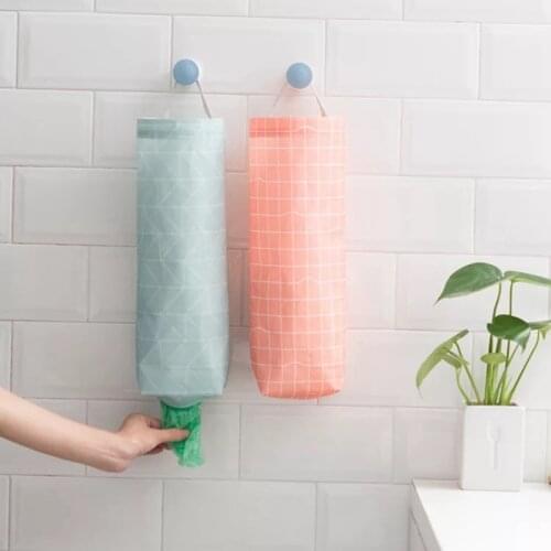 Kitchen Garbage Trash Storage Bag Onion Holder Vegetable Hanging Fruit Ginger Organizer Container Food Saver Kitchen Appliances