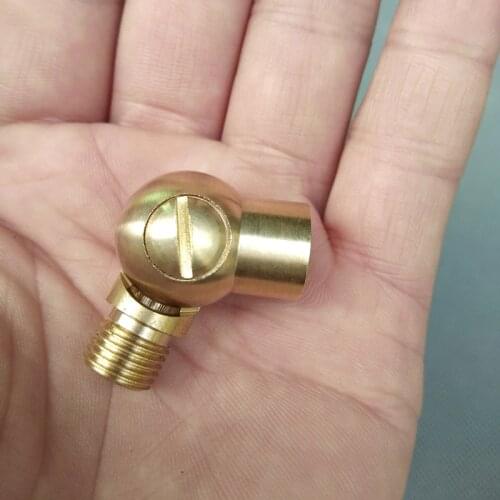 M10 Universal brass steering Head bolts M10mm Female/male Thread Tube for Chandelier Corridor/Porch/Bar Lamp