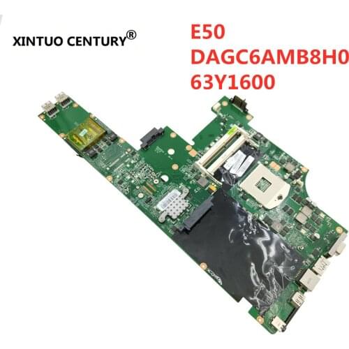 For LENOVO Thinkpad Edge 15 E50 HM55 Notebook Mainboard 63Y1600 63Y2138 DAGC6AMB8H0 DAGC6AMB8F0 Laptop motherboard