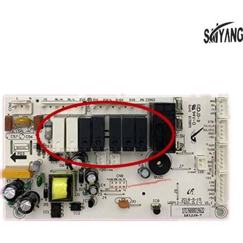 Original Used Programmed Motherboard WQP12-7601 D 1-1 B For Midea Dishwasher Computer Board Power Supply Board Parts