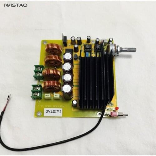 IWISTAO TAS5630 Amplifier Class D Board High-power Finished Boards Mono 600w for Subwoofer or Full Range DIY Free Shipping