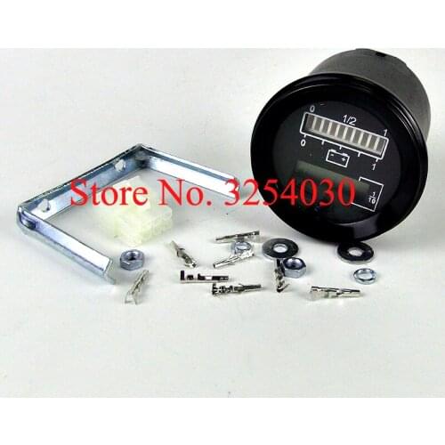 Supply Home-made Round 48V 803 Battery Indicator Hour Metre DXJ-808Y48BZ1 Replacing Curtis 803 Battery Indicator Hour Metre