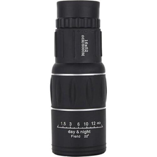 Extra Long 16X52 Distance Sports Hunting Zoomable Monocular Low Light Night Vision Telescope Binoculars For Outdoor Watching