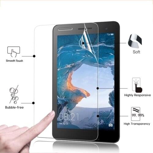 Ultra Thin HD LCD Screen Protector Film For Huawei MediaPad T2 BGO-DL09 7.0'' Tablet PC Clear Glossy Protective Film + tools